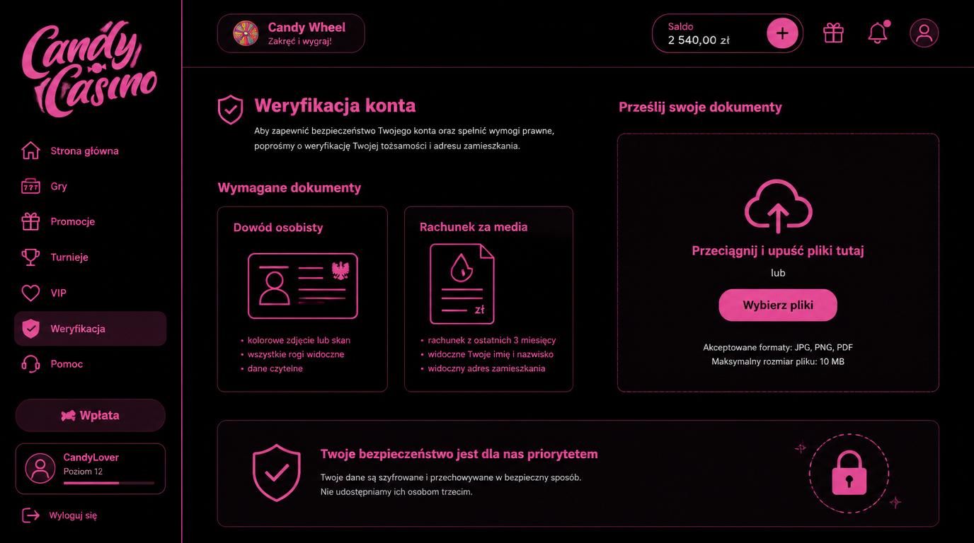 Proces weryfikacji KYC i ochrona bezpieczeństwa wypłat.